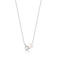 COLLIER EN ARGENT 18’’