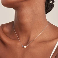 COLLIER EN ARGENT 18’’