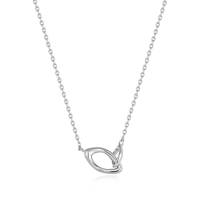 SILVER NECKLACE 18''
