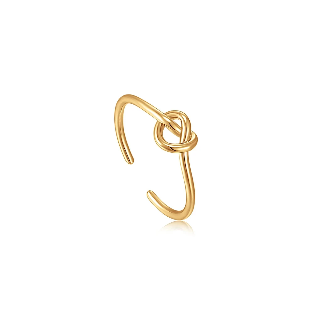 14K GOLD PLATED SILVER RING
