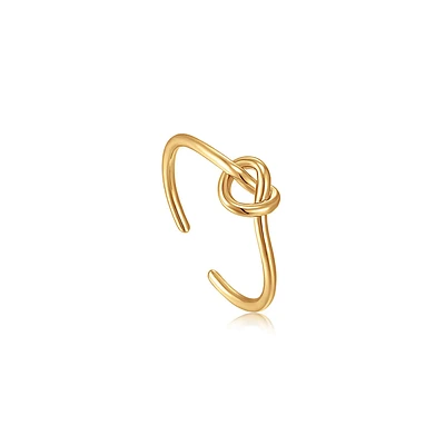 14K GOLD PLATED SILVER RING