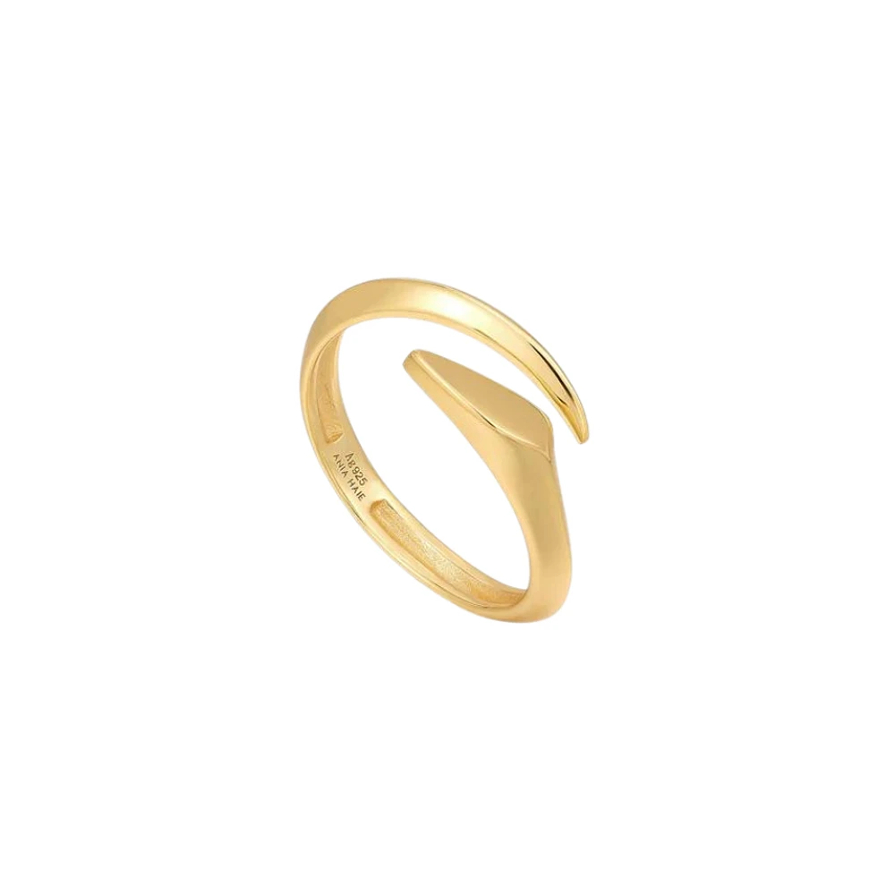14K GOLD PLATED SILVER RING