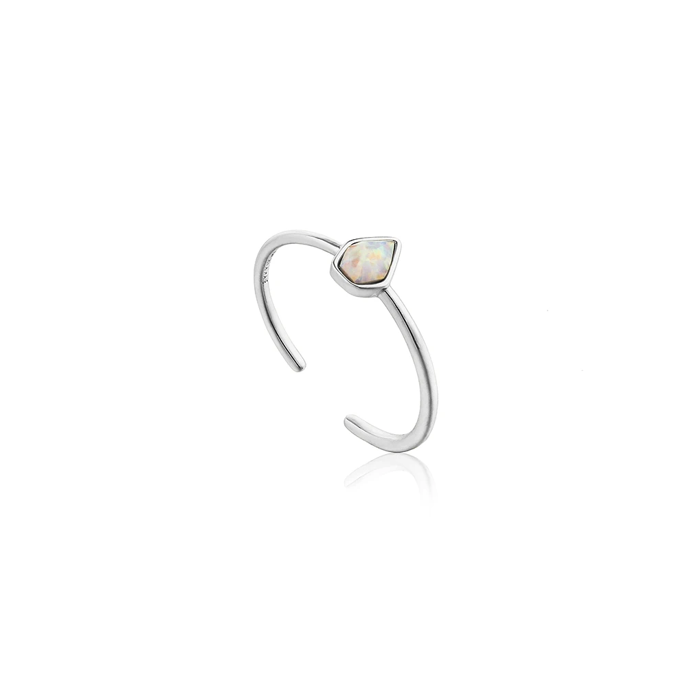 925 SILVER RING- RHODIUM