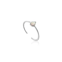 925 SILVER RING- RHODIUM