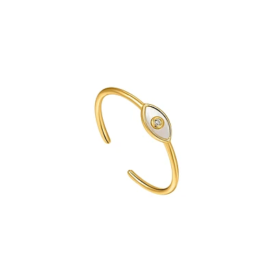 SILVER LADIES RING