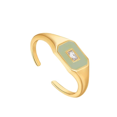 SILVER LADIES RING