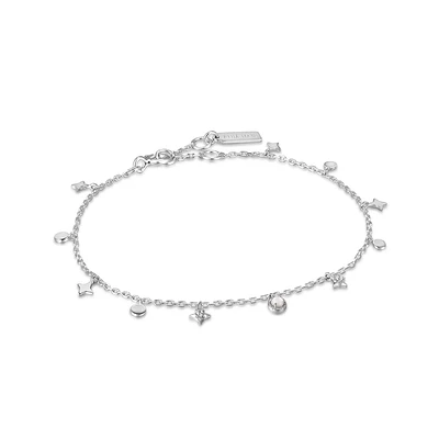 9'' SILVER ANKLE BRACELET