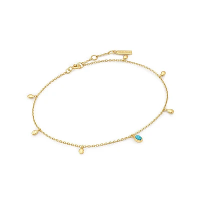 SILVER ANKLE BRACELET