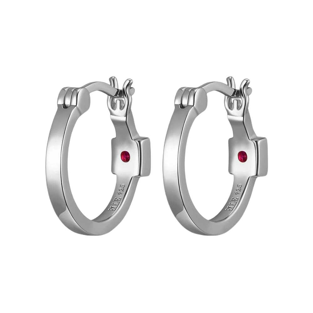 BOUCLES D’OREILLES EN ARGENT