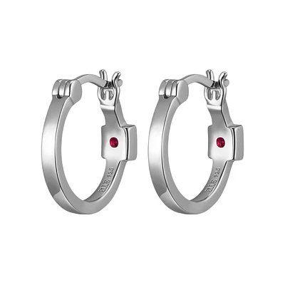 BOUCLES D’OREILLES EN ARGENT