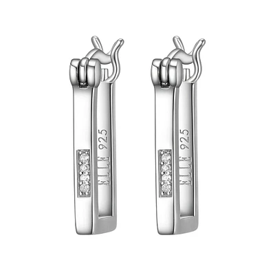 BOUCLES D’OREILLES EN ARGENT