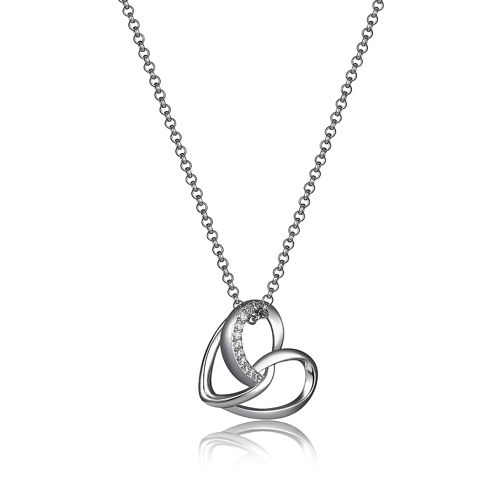 STERLING SILVER PENDANT WITH ZIRCON