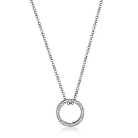 COLLIER CERCLE DE VIE EN ARGENT 925