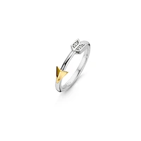 BAGUE FLÈCHE EN ARGENT