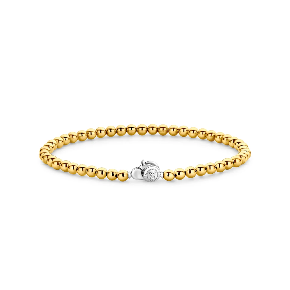 SILVER BRACELET WITH SILVER BALLS