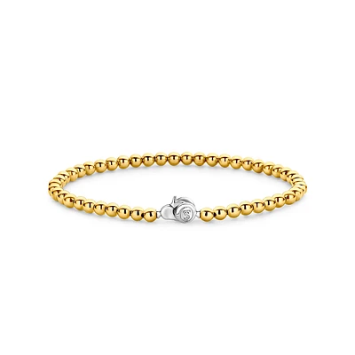 SILVER BRACELET WITH SILVER BALLS