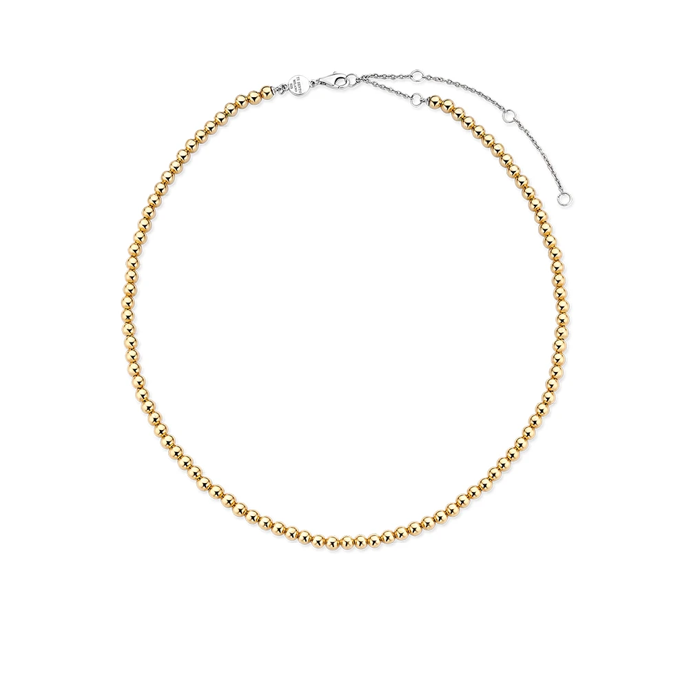 COLLIER EN ARGENT AVEC BOULES
