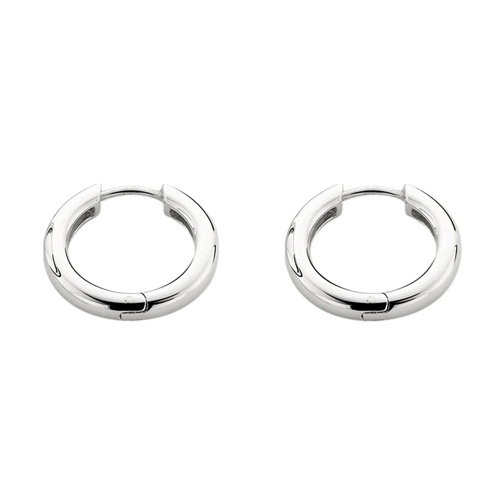 STERLING SILVER RHODIUM EARRINGS