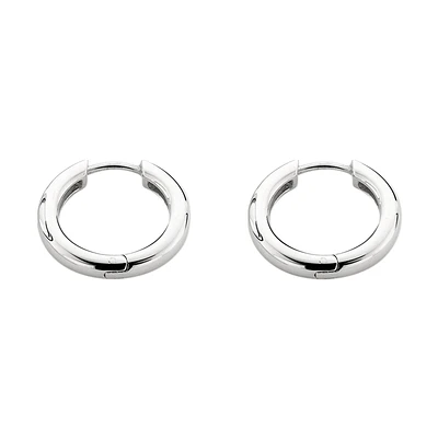 STERLING SILVER RHODIUM EARRINGS