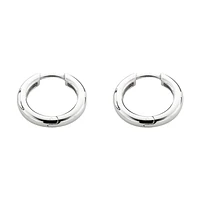 STERLING SILVER RHODIUM EARRINGS