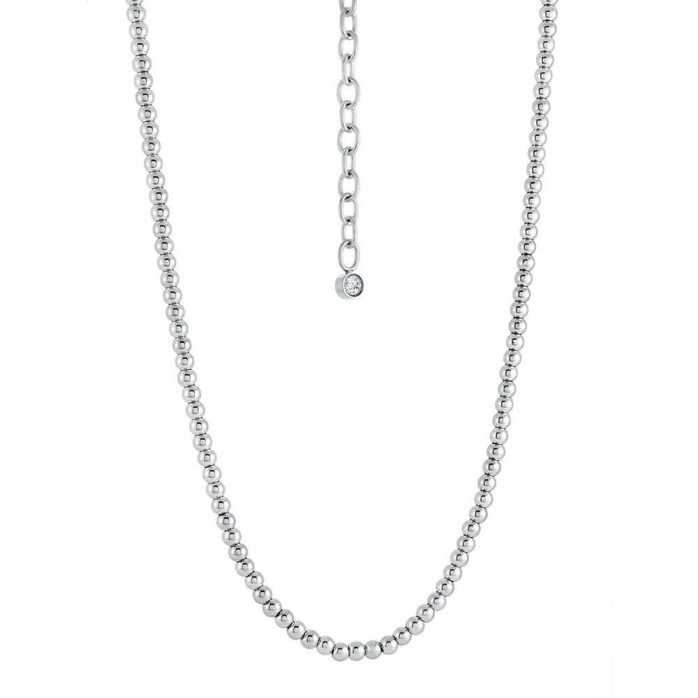 STAINLESS STEEL NECKLACE - 16''
