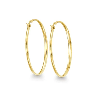 STAINLESS STEEL EARRINGS - 35MM