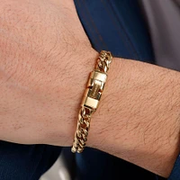 316L STEEL BRACELET - 8.5''