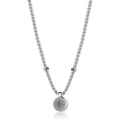 316L STEEL PENDANT - 19''