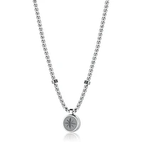 316L STEEL PENDANT - 19''