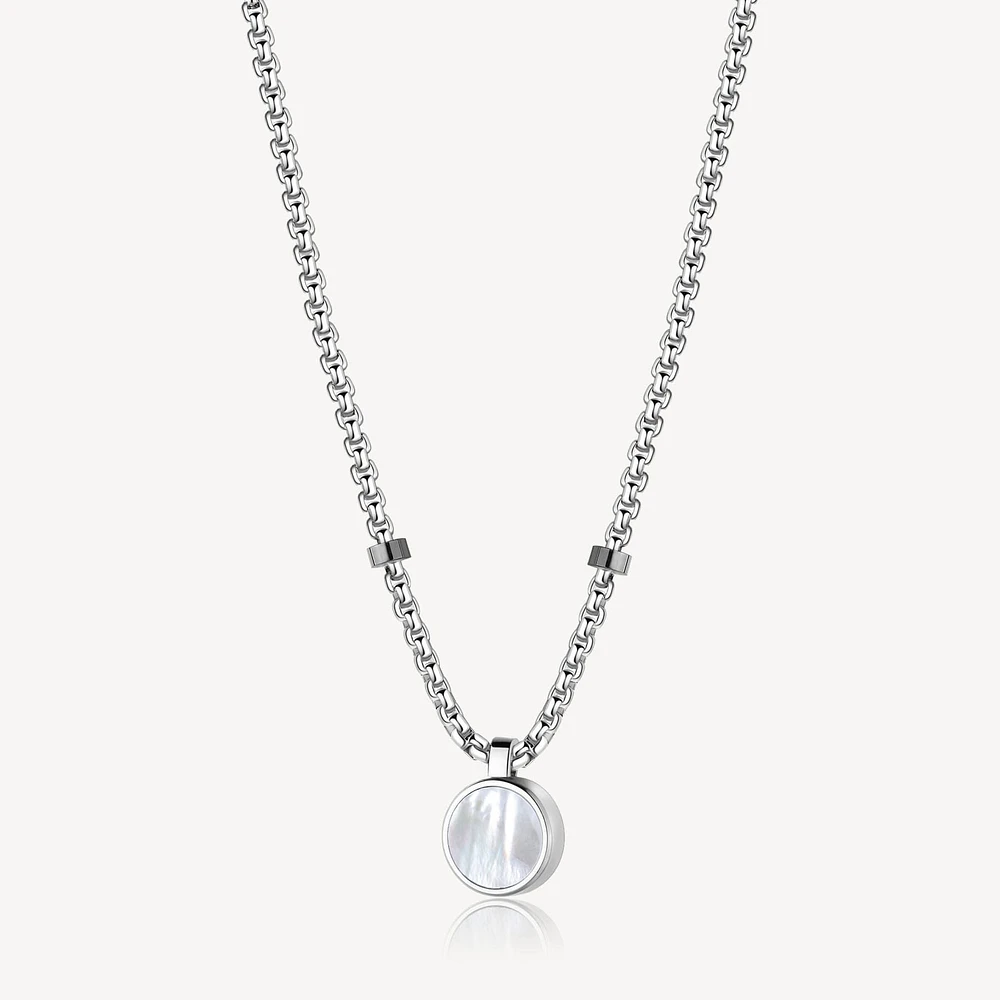 316L STEEL PENDANT - 19''