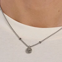 316L STEEL PENDANT - 19''