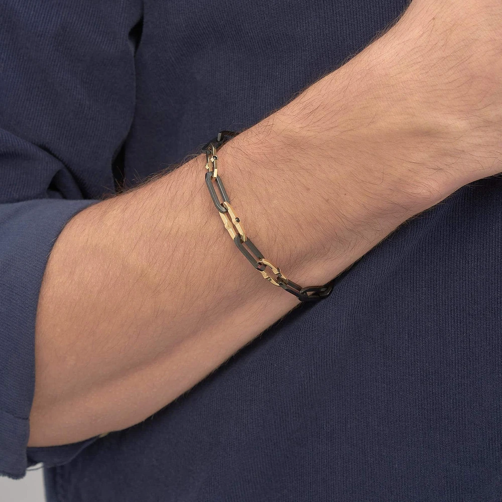 316L STEEL BRACELET - 8.5''