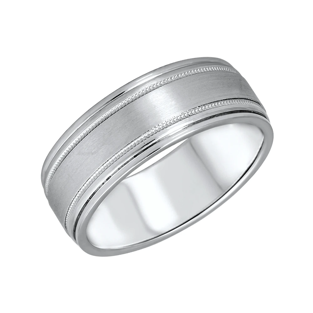 JONC POUR HOMME EN ARGENT