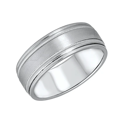 JONC POUR HOMME EN ARGENT