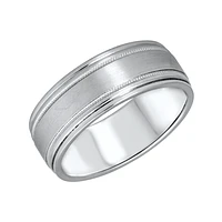 JONC POUR HOMME EN ARGENT