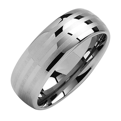 TUNGSTEN RING FOR MEN 8MM