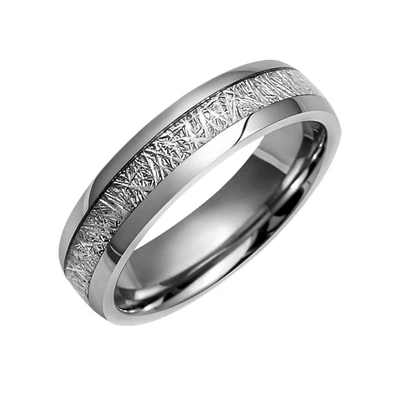 METEORITE TUNGSTEN BAND 6MM