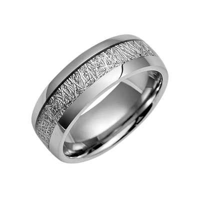METEORITE TUNGSTEN BAND 8MM