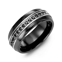 CERAMIC 10K GOLD RING FOR MEN 8.50M