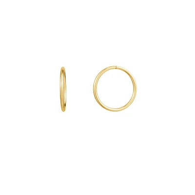 10MM SLEEPERS EARRINGS IN 10K GOLD
