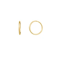 10MM SLEEPERS EARRINGS IN 10K GOLD
