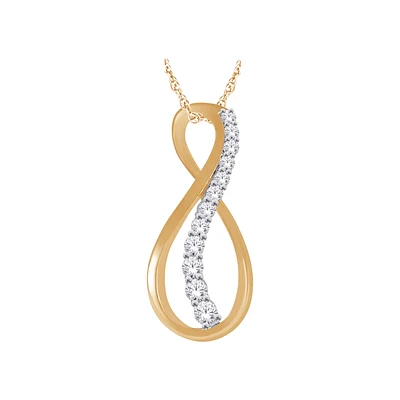 10K YELLOW GOLD PENDANT