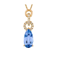 14K PINK GOLD PENDANT