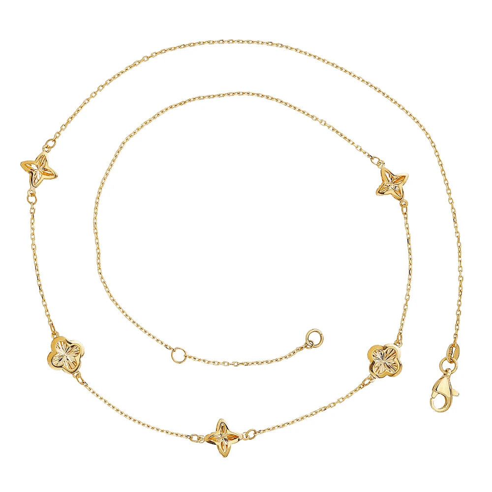 10K YELLOW GOLD NECKLACE - 18''