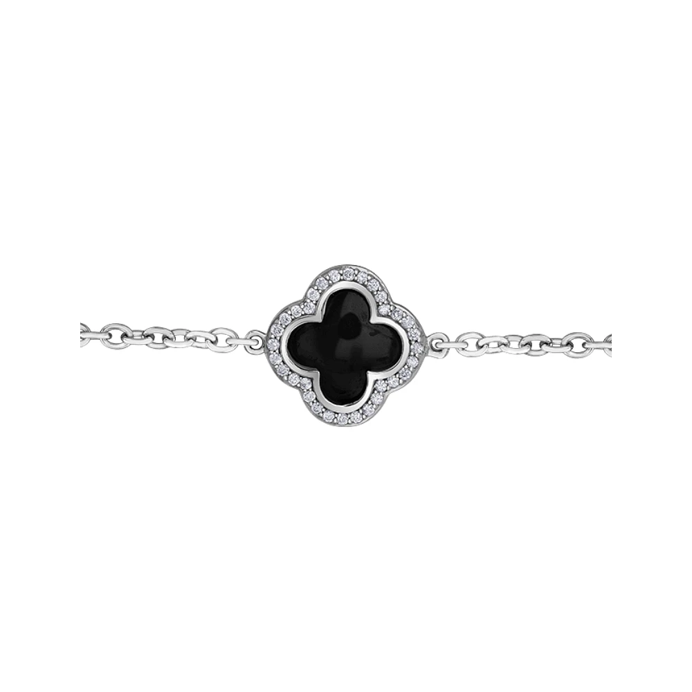 10K WHITE GOLD BRACELET