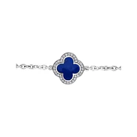 10K WHITE GOLD BRACELET