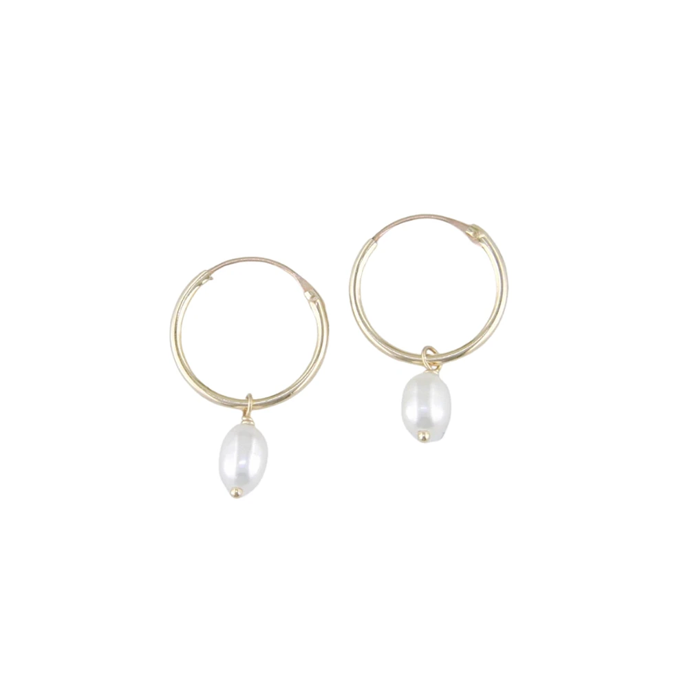 ANNEAUX 10MM EN OR JAUNE 10K