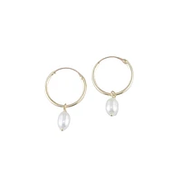 ANNEAUX 10MM EN OR JAUNE 10K