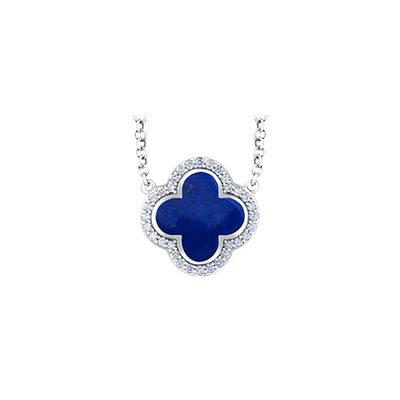 10K WHITE GOLD PENDANT