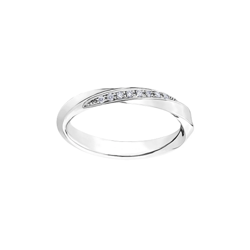 10K WHITE GOLD RING